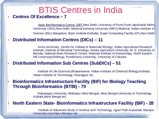 btis network in india